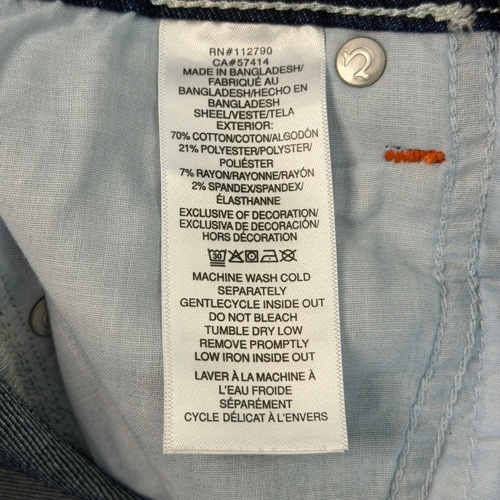 True Religion Geno Slim Jeans Mens 33 Blue Dark Migration Wash NWT Streetwear